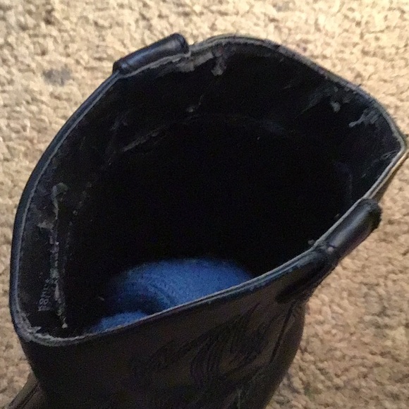 BEAUTIFUL black western ladies’ calf boots, 7 see description - Picture 7 of 7